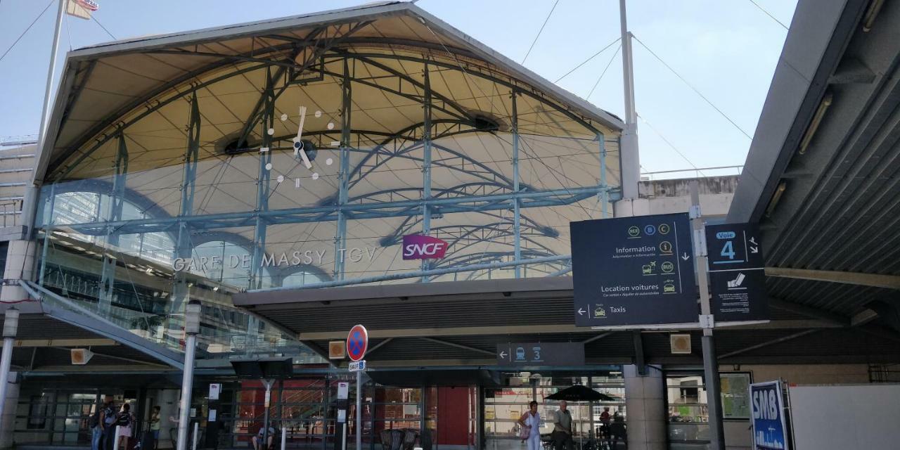 Les Cles Du Bonheur By Beds4Wanderlust, 47M2 Avec Terrasse Privative & Parking-Rer B Tgv 10Min-Orly 20Min Lägenhet Massy  Exteriör bild